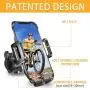 Phone Holder Mount for Bike Handle bar - Motorcycle Cell Phone Clamp, Scooter Phone Mount Cradle for iPhone 11 Pro Max Xs Xr SE2 8 Plus, Samsung Galaxy S20 Note 10 S9+ and More Smartphones
