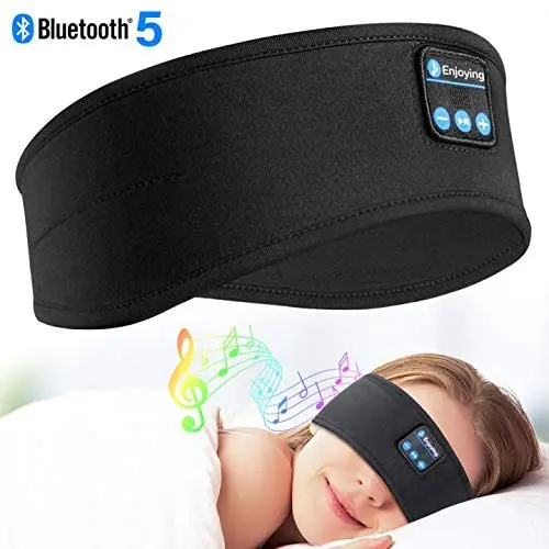 Sleep Headphones Bluetooth Headband - Upgrade Soft Noise-Canceling Headphones for Sleeping, Sports Headbands with Ultra-Thin HiFi Stereo Speakers - Long Time Play Sleep Earbuds for Sleeping, Workout Sleep Headphones Bluetooth Headband - Upgrade Soft Noise-Canceling Headphones for Sleeping, Sports Headbands with Ultra-Thin HiFi Stereo Speakers - Long Time Play Sleep Earbuds for Sleeping, Workout