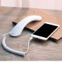 Retro Handset,Cell Phone Handset,Retro Telephone Handset Anti Radiation Receivers 3.5MM for iPhone iPad,Mobile Phones,Computer