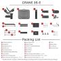 Zhiyun Crane 3S Easysling Kit 3-Axis Handheld Gimbal Stabilizer for DSLR Cameras and Camcorder （with Easysling Handle）