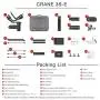 Zhiyun Crane 3S Easysling Kit 3-Axis Handheld Gimbal Stabilizer for DSLR Cameras and Camcorder (with Easysling Handle) Zhiyun Crane 3S Easysling Kit 3-Axis Handheld Gimbal Stabilizer for DSLR Cameras and Camcorder (with Easysling Handle)