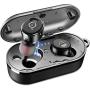 TOZO T10 Bluetooth 5.0 Wireless Earbuds with Wireless Charging Case IPX8 Waterproof TWS Stereo Headphones in Ear Built in Mic Headset Premium Sound with Deep Bass for Sport Black