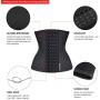 Burvogue Waist Trainer for Weight Loss-Women Trimmer Slimmer Belt Latex Corset Cincher Body Shaper