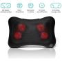SULIVES Shiatsu Back and Neck Massager, Massage Pillow with Heat for Muscle Pain Relief, The Best Relaxing Gift for Home Offices and Cars