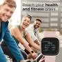 Fitbit Versa 2 Health and Fitness Smartwatch with Heart Rate, Music, Alexa Built-In, Sleep and Swim Tracking, Petal/Copper Rose, One Size (S and L Bands Included)