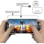 Leuna DarkWalker Call of Duty Mobile PUBG Mobile Game Controller,Fast Cooling Fan Phone Cooler Radiator Gamepad for iPhone/Samsung/Huawei Support 4-6.7 inches Smartphone