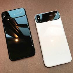 Iphone XsMax mobile phone shell Apple X new iPhone Xs Max glass iPhone X men and women XsMax ultra-thin 7 shell 8 iPhone Xs anti-fall soft shell plus tide version