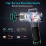 Muscle Massage Gun, Deep Tissue Percussion 30 Speed Massage Gun, Super Quiet Brushless Motor Handheld Body Massager with 7 Message Heads for Athletes Sport Training Stress Relief