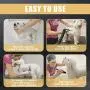 Lu&Ba Dog Shaver Clippers, Low Noise Pet Clippers Rechargeable Dog Trimmer Cordless Pet Grooming Tool Professional Dog Hair Trimmer with Comb Guides Scissors Nail Kits for Dogs Cats & Other Lu&Ba Dog Shaver Clippers, Low Noise Pet Clippers Rechargeable Dog Trimmer Cordless Pet Grooming Tool Professional Dog Hair Trimmer with Comb Guides Scissors Nail Kits for Dogs Cats & Other