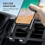 VICSEED Easy Car Phone Mount, Upgraded Air Vent Phone Holder for Car, Handsfree Cell Phone Car Mount Fit for iPhone SE 9 11 Pro Max XR Xs Max Xs X 8 7 6 Plus, Samsung Note 10 S20 S10 S9 LG Google Etc.