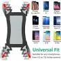 Bovon Anti-Shake Bike Phone Mount, 360° Rotation Universal Bicycle Motorcycle Phone Mount Holder Stand Cradle Clamp Compatible with iPhone 11 Pro Max/X/XR/XS MAX/8/7 Plus, Samsung Galaxy S10/S10e/S10