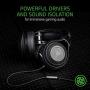 Razer ManOWar 7.1: Surround Sound - Quick Action Controls - Unidirectional Retractable Mic - Gaming Headset Works with PC, PS4, Xbox One, Switch, & Mobile Devices