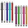 Stylus Pen, ARYKX 10 Pack of Fiber Mesh Tip Stylus for Touchscreen Devices Universal Precision Stylus Pen for iPhone, iPad, Kindle, Apple iPad Air 1 & 2, iPad 3, iPad Pro, Tablet, Smartphones