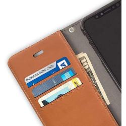 SafeSleeve EMF Protection Anti Radiation iPhone Case: iPhone 11 Pro Max RFID EMF Blocking Wallet Cell Phone Case (Genuine Leather)