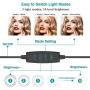 10” Led Ring Light with Stand and Phone Holder,Mini Selfie Ring Light Circle with Remote Control, 3 Light Modes and 10 Brightness Levels for Makeup, Photography, Live Streaming, Vlog SXIYA