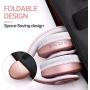 Bluetooth Headphones Over Ear, Pollini Wireless Headset V5.0 with Deep Bass, Soft Memory-Protein Earmuffs and Built-in Mic for iPhone/Android Cell Phone/PC/TV (Rose Gold)