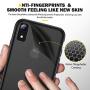 humixx Shockproof Series iPhone XR Case,[Military Grade Drop Tested] [Upgrading Materials] Translucent Matte Case with Soft Edges, Shockproof Protective Case Designed for Apple iPhone XR