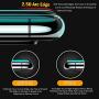 [4 Pack] QHOHQ 2 Pack Tempered Glass Screen Protector +2 Pack Tempered Glass Camera Lens Protector for Apple iPhone 11 (6.1"),[9H Hardness] HD Transparent Scratch-Resistant [Bubble Free]