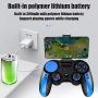 PG-9090 Wireless +2.4G Double Gamepad Joystick Multimedia Game Controller Compatible IPhone8/XR/XS for Most Android Mobile Phone Tablet PC