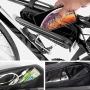WILD MAN 1.2L Rainproof Hard Shell Bike Saddle Bag for Bicycle Triangle Frame Under Seat for Road Mountain Cycling