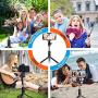Selfie Stick Bluetooth, Newest Version Extendable Selfie Stick with Wireless Remote and Tripod for iPhone Xs MAX/XR/XS/X/iPhone 8/8 Plus/iPhone 6/Galaxy S9/S9 Plus/Note 8 Google, Huawei and More