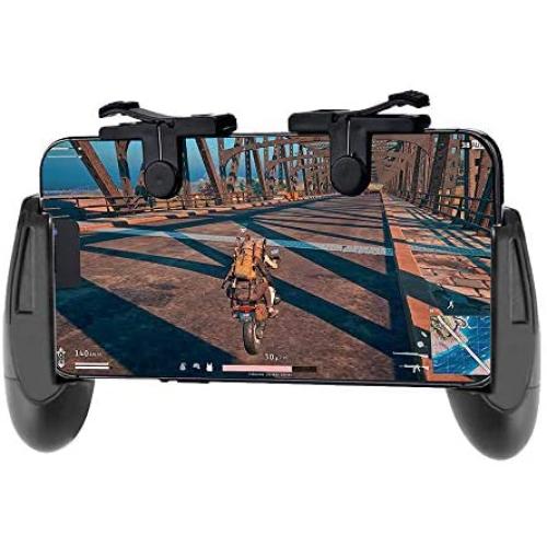Gaming Joystick Handle Trigger Controller for Mobile Phone,Ergonomic Design Gaming Grip and Gaming Joysticks for Android iOS Phones,Holder+ Shooter for Pubg