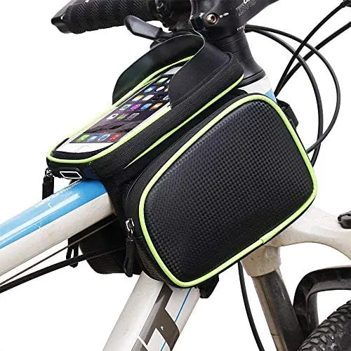 Bicycle Front Touch Screen Mobile Phone Bag On Frame Mountain Bike Top Tube Bag Bicycle Accessories Cycle Bag Bicycle Front Touch Screen Mobile Phone Bag On Frame Mountain Bike Top Tube Bag Bicycle Accessories Cycle Bag