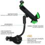 Car Phone Mount, Vansky Gooseneck Car Charger Holder Cradle Mount with Dual USB 3.1A Max Charging Ports for iPhone X/8 Plus/7 Plus/7/6/6S,Samsung Galaxy S5/S6/S7/S8, Google Nexus, Huawei