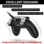 IFYOO XONE Wired PC Controller USB Gaming Gamepad Joystick for Computer & Laptop (Windows 10/8/7/XP, Steam), Android and PS3 - [3M Detachable USB Cable] Black (Renewed)