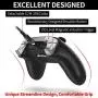 IFYOO XONE Wired PC Controller USB Gaming Gamepad Joystick for Computer & Laptop (Windows 10/8/7/XP, Steam), Android and PS3 - [3M Detachable USB Cable] Black (Renewed)