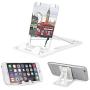 Slim-Pro Stand by Amusent-Ultra Slim Portable Phone Stand, Kickstand, Pocket Size-Foldable, Adjustable, Multi-Angle, Compatible w/iPhone, Smartphones & Tablets (London)