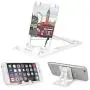 Slim-Pro Stand by Amusent-Ultra Slim Portable Phone Stand, Kickstand, Pocket Size-Foldable, Adjustable, Multi-Angle, Compatible w/iPhone, Smartphones & Tablets (London)