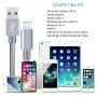 Phone Charger,5 Pack (1FT/20cm) Nylon Braided Charging Cord Charger Compatible with PhoneX/8/8Plus 7/7 Plus/6s/6s Plus/6/6 Plus/5s/55se,Pad,Pod Grey Phone Charger,5 Pack (1FT/20cm) Nylon Braided Charging Cord Charger Compatible with PhoneX/8/8Plus 7/7 Plus/6s/6s Plus/6/6 Plus/5s/55se,Pad,Pod Grey