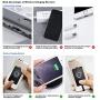 Super-Fast 1300mA Type C Qi Wireless Charging Receiver and Adapter for Google Pixel, Samsung Galaxy, LG, HTC, Motorola, Nokia, Sony, Sharp, Asus and Other USB C Universal Android Phones