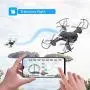 Mini Drone with 720P Camera for Kids and Adults, EACHINE E61HW WiFi FPV Quadcopter with 720P HD Camera Selfie Pocket Nano Drone for Beginner - Auto Hover Mode, One Key Take Off/Landing, APP Control