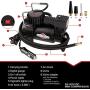 Briggs Stratton Tire Inflator Car Tire Pump Portable Air Compressor with Digital Pressure Gauge 120 PSI 12V DC with 4 Nozzle Adaptors for Car Tires Bicycle Motorcycle Ball BS-IN210DC