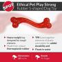 Ethical Pets SPOT Play Strong S" Bone | Dog Toys for Aggressive Chewers | Dog Chew Toy | Indestructible Dog Toys