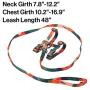 pidan Cat Harness and Leash Set Escape Proof Adjustable Cat Walking Jackets Cat Vest with Metal Clip 1.2m Strap Comfort Fit for Pet Kitten Rabbit Small Animals