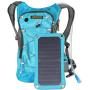 XTPower Xplorer Hiker 8 Turquoise | 7 Watt Removable Panel | 1.8 Liter Hydration Pouch/Bladder Backpack | Charges smartphones, tablets, GPS and other USB devices