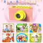BlueFire Kids Digital Camera, Mini 2 Inch Screen Childrens Camera, 8MP HD Child Camcorder, Best Digital Camera for Boys and Girls (Pink)