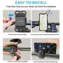 Bike Phone Mount, Detachable 360° Rotation Adjustable Universal Silicone Handlebar Cradle Motorcycle Phone Mount -for iPhone 11 Pro Max/X/XR/XS MAX/8/7 Plus, Samsung Galaxy S20 or Any Cell Phone…