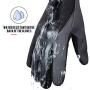 Cierto Winter Touchscreen Gloves for Men Waterproof for Running Cycling Driving