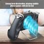 Mobile Phone Gamepad, Mobile Game Controller Gamepad Shoot and Aim Trigger Phone Cooling Pad for Android/iOS Smartphone.