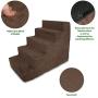 &quotMade in USA Pet Steps/Stairs with CertiPUR-US Certified Foam for Dogs & Cats