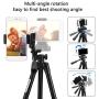 Phone Tripod, PEYOU 50" Aluminum Lightweight Camera Tripod + Bluetooth Remote + Universal Smartphone Holder Mount Compatible for iPhone XS Max XS XR X 8 7 6 6S Plus,Galaxy Note 9 8 S10 S9 S8 Plus S10e