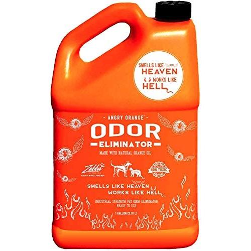 ANGRY ORANGE Ready-to-Use Citrus Pet Odor Eliminator Pet Spray - Urine Remover and Carpet Deodorizer for Dogs and Cats