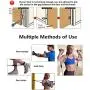 REDESS 11 Pack Exercise Resistance Bands with Handles Exercise Stretch Fitness Home Set Include 5 Stackable Exercise Bands with Carry Bag, Handles, Legs Ankle Straps & Door REDESS 11 Pack Exercise Resistance Bands with Handles Exercise Stretch Fitness Home Set Include 5 Stackable Exercise Bands with Carry Bag, Handles, Legs Ankle Straps & Door