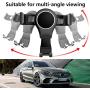 LUNQIN Car Phone Holder for Mercedes Benz C Class 2019-2020 c260 c200 c300 New GLC Class 2020 GLC260 GLC300 Auto Accessories Navigation Bracket Interior Decoration Mobile Cell Phone Mount