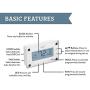 Orbit 83521 Clear Comfort Programmable Thermostat with Large, Easy-to-Read Display