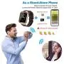 Padgene DZ09 Bluetooth Smartwatch,Touchscreen Wrist Smart Phone Watch Sports Fitness Tracker with SIM SD Card Slot Camera Pedometer Compatible with iOS Android for Kids Men Women